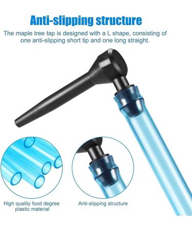 Maple Syrup Tapping Kit Tree Taps for Syrup Set Includes 12Pcs Maple Syrup Taps Maple Syrup Tree Tapping Kit 5 Maple Syrup Filter & 12Pcs 24'' Extractor Tubes for Maple Syrup Collection Supplies - Buy Online on GoSupps.com