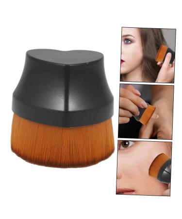 Traceless Foundation Brush | Portable Makeup Brush for Liquid Foundation | Travel-Friendly Cosmetics Brush - Buy Online on GoSupps.com