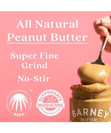 Barney Butter Beurre de cacahu te lisse 473 ml naturel sans agitation sans OGM sans gluten c to v g talien Lisse 16 g (Lot de 1) - Buy Online on GoSupps.com