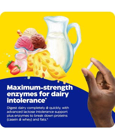 Enzymedica - Lacto 30 Capsules - Lactase Enzymes Supplement - Lactose Intolerance Pills - Digestive Aid for Gluten and Casein - Indigestion & Heartburn Relief - Gas Bloating Relief for Men and Women - Buy Online on GoSupps.com