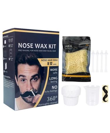 Layhou nasal hair wax for men and women nose hair removal wax kit nose hair remover nasal hair wax nose wax set - surely quickly painless 2#