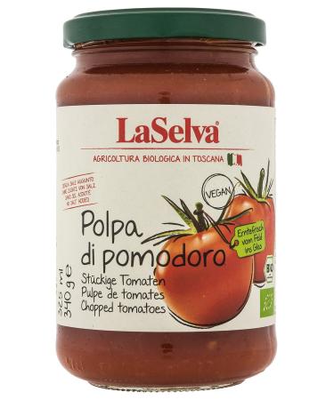 La Selva Bio Polpa di Pomodoro - Organic Chopped Tomatoes 690g | Premium Quality for International Shipping - Buy Online on GoSupps.com
