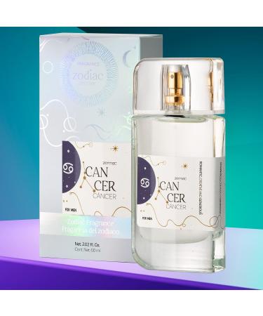 Zermat Cancer Mens Cologne Fresh-Fruity Scent Long-Lasting Fragrance 2 Fl. Oz Premium Quality Invigorating Daily Wear - Buy Online on GoSupps.com