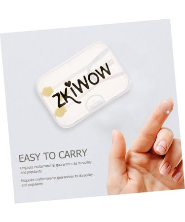 Gleavi 2 STK Portable Contact Lens Applicator | Travel Tool for Colored Lenses | Eye Contact Case & Remover | Food Grade Polypropylene | 6x3.5x2.5cm - Buy Online on GoSupps.com