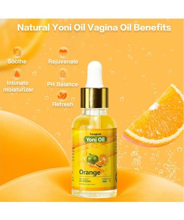 Yoni Wash & Oil Set for Women - PH Balanced Feminine Wash & Moisturizing Scented Body Oil | 5.07 Fl. Oz Odor-Removing Orange Scent - Buy Online on GoSupps.com