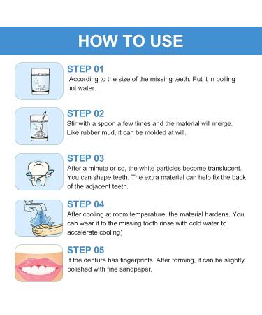 Temporary Tooth Repair Kit for Missing and Broken Teeth - Fake Teeth Replacement - Buy Online on GoSupps.com