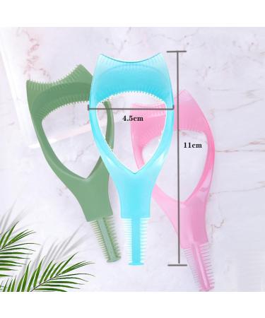 3pcs Mascara Shield Applicator Guard 3 in 1 Lash Tool with Eyelash Comb Upper Lower Eyelashes Mascara Applicator Tool - Buy Online on GoSupps.com