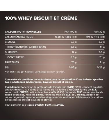 IronMaxx 100% Whey Protein Powder - Cookies and Cream 10 x 30g sachets | reduced sugar water soluble whey protein powder | many different flavours - Buy Online on GoSupps.com