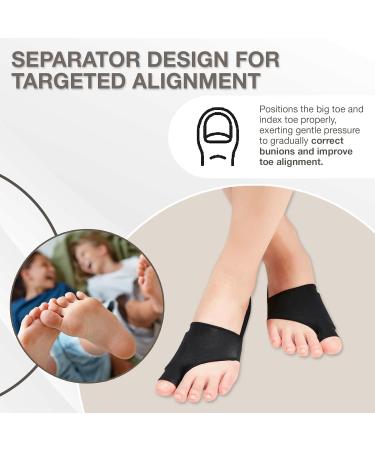 IGMAN Bunion Correction Pair - Toe Spacers & Pads for Men and Women | Pain Relief Solution - Buy Online on GoSupps.com
