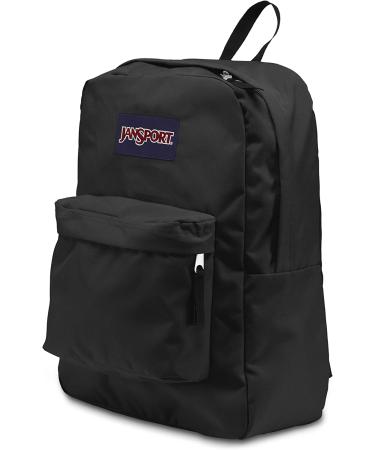JanSport SuperBreak One Backpack - Lightweight School Bookbag Black - Buy Online on GoSupps.com