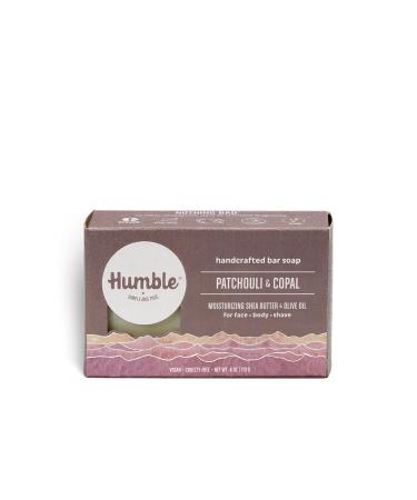 Humble Brands Moisturizing Patchouli & Copal Bar Soap