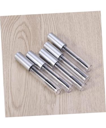 DOITOOL 5pcs Eyelash Cream Bottle Mascara Clear Empty Mascara Tube and Wand Lip Gloss Containers Pack Makeup 1 g (Pack of 1) Silver - Buy Online on GoSupps.com