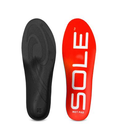 SOLE Active Medium Shoe Insoles with Metatarsal Pads - Men's Size 7/Women's Size 9 Mens Size 7 / Womens Size 9 Regular