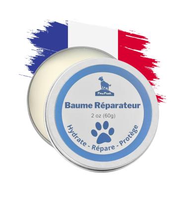 Natural Protective Balm for Dog Pads - Repairs Moisturizes and Protects Dry and Cracked Paws Noses - Formulated with Shea Butter Coconut Oil Vitamin E - Instant Relief