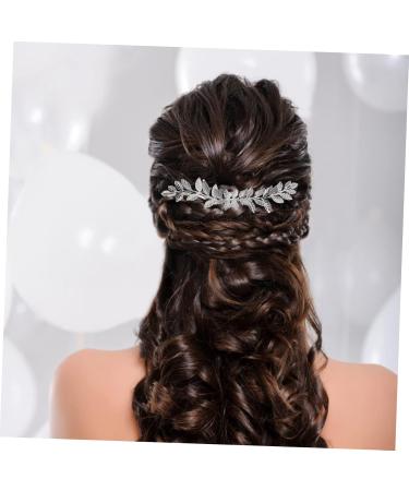 FRCOLOR Goddess Headpiece Styling Hair Clips Silver Headpiece Retro Hair Combs Hair Combs for Wedding Hairstyles Wedding Hair Comb Silver Bridal Comb Women Hair Pins Hair Accessories - Buy Online on GoSupps.com