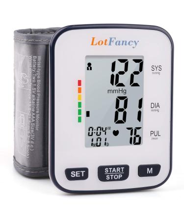 Wrist Blood Pressure Monitor, Digital BP Cuff, Automatic BP Machine, (5.3-8.5), 120 Memory, for Irregular Heartbeat Detection, Home BP Gauge with Large LCD Display, Protective Case - Buy Online on GoSupps.com