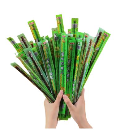 MKSDDF - Latiao Extra Long Spicy Strips Casual Sweet & Spicy Fresh Snacks Popular Spicy Strips Chinese Snacks Asian Snacks 12g x 10 strips Latiao