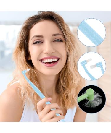 Buy Ouligay 4-Piece Tuft Toothbrush Set - Ideal for Detail Cleaning & Interdental Spaces | International Shipping Available - Buy Online on GoSupps.com