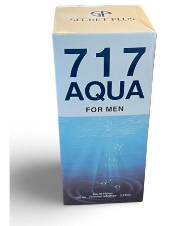 717 AQUA FOR MEN - Eau de Parfum- 3.4 Fl Oz Vaporisateur Natural Spray - Buy Online on GoSupps.com