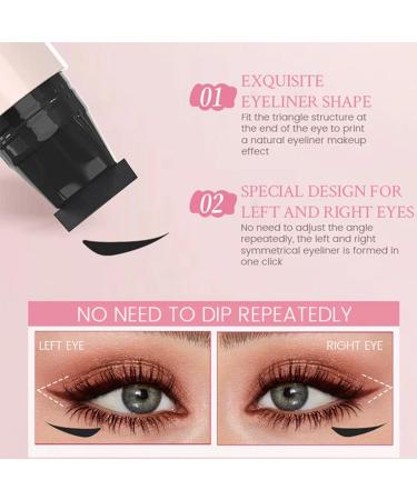 Liquid Eyeliner Pen Waterproof Liquid Eyeliner Long Lasting Smudge Resistant Portable Cats Eye Makeup Tool for Commuting Travel Sensitive Skin Daily Use Black - Buy Online on GoSupps.com