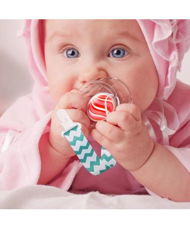 Buy Wukesify Fabric Baby Pacifier Clips | Secure Pacifier Strips & Bite Toys for Babies & Kids - International Shipping Available - Buy Online on GoSupps.com