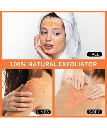Vitamin C Facial Scrub & Exfoliator for Deep Cleansing & Brightening - 3.25 Oz - Buy Online on GoSupps.com