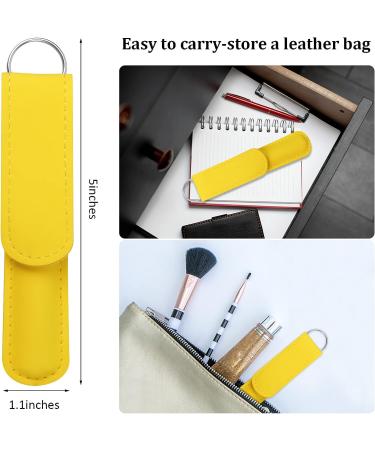 6 Pcs Ear Wax Removal Tool Kit with Leather Bag - Gold | Ear Wax Cleaner & Ear Cleaning Tool Set - Buy Online on GoSupps.com