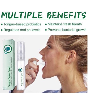 Spray De Soulagement de la Langue Fissur e 3 Pi ces Spray De R paration de la Langue 30 Ml R duire le Gonflement Spray De Traitement De Soulagement de la Langue Pour la Mauvaise Haleine - Buy Online on GoSupps.com