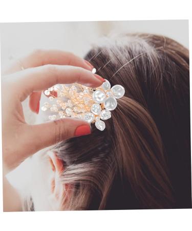 Healeved Silver Hair Comb Pearl Hair Accessories Wedding Hair Accessories for Women Hair Accessory for Women Bride Hair Side Comb Wedding Hair Comb Wedding Hair Side Comb Hair Pin Metals - Buy Online on GoSupps.com