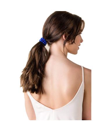 DeaLott Hair Ties 30 Pack - Waterproof Spiral Hair Coils in 30 Vibrant Colors for Women, Girls, and Kids | No Crease Hair Elastics perfect for Thick and Thin Hair - Buy Online on GoSupps.com