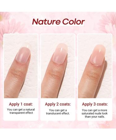AZUREBEAUTY Translucent Sheer Pink Dip Powder - 2Oz/56g - Basic Semi-Transparent Clear Dipping Powder for French Nail Art - Salon Quality Manicure at Home - Buy Online on GoSupps.com