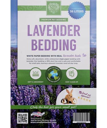 Small Pet Select Natural Lavender Paper Bedding for Rabbits, Guinea Pigs & Small Animals - Buy Online on GoSupps.com