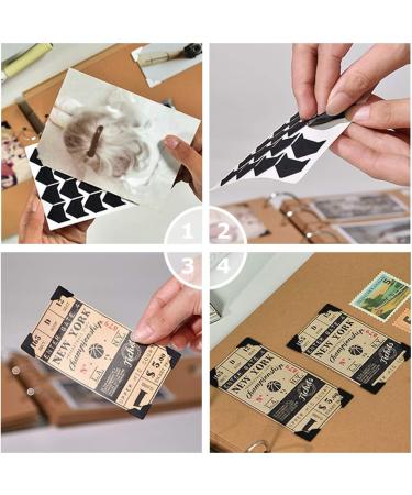 Self Adhesive Photo Corners for Scrapbook, Album & Journal (240 Multicolored Pieces) - Buy Online on GoSupps.com