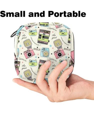 Buy Colorful Women's Binding-Up Bags | Stylish Tampon Storage with Zip Pockets - Perfect for Menstrual Needs - Buy Online on GoSupps.com