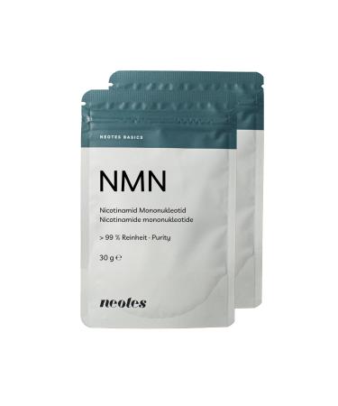 NMNeotes Bioactive Formula | 2x30g Pack | Highly Pure Powder, No Additives & Vegan | Uthever Brand Ingredient Lab Tested in Germany | Suitable for Dogs & Cats