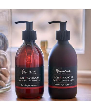 The Highland Soap Company Rose & Patchouli Hand Wash 300ml - Buy Online on GoSupps.com