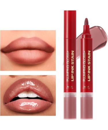 Lip Makeup Set - Lip Liner & Oil Set | Moisturizing Lip Oils Coating Combination Sets | Moisturizing Beauty Makeup Cosmetics For Girls - Buy Online on GoSupps.com