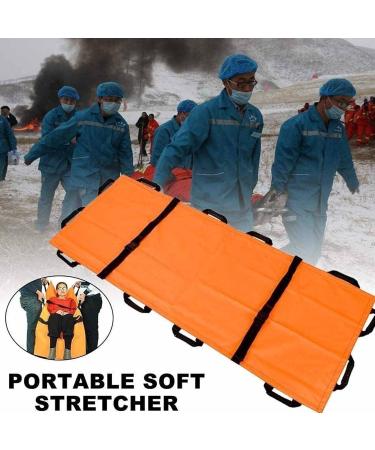 Oxford Folding Soft Stretcher Portable Transport Emergency Back Stretcher with 12 Handles Waterproof Storage Bags Capacity 350 lbs for Hospital Clinic Home Sports venues Ambulance - Buy Online on GoSupps.com