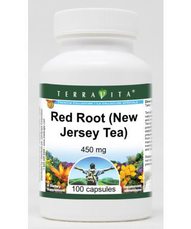 Red Root (New Jersey Tea) - 450 mg (100 Capsules ZIN: 514977)