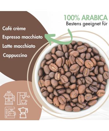  1001 Frucht 1001 Frucht - Caf Crema - ALIBABA - Barista Arabica Coffee - Robusta Coffee - Fully Automatic Coffee - Roasted Arabica Beans - 1 kg - Buy Online on GoSupps.com