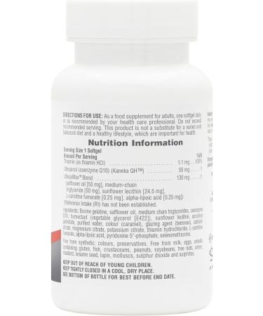 NaturesPlus Beyond CoQ10 50 mg - High-Strength Ubiquinol Softgels for Overall Well-Being - 30 Servings - International Shipping Available - Buy Online on GoSupps.com