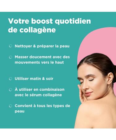 Cr me au collag ne pour le visage - 50 ml - Haute dose - Avec collag ne hydrolys et vitamine C - Avec argousier biotine et huile d'argan - Fabriqu e en Finlande - Buy Online on GoSupps.com