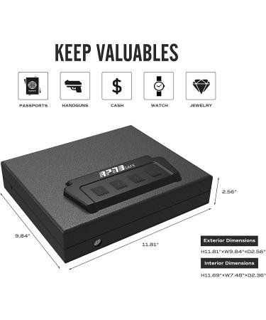 RPNB Portable Security Safe - Quick-Access Dual Firearm Safety Device - Buy Online on GoSupps.com