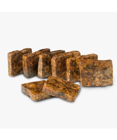 Aroma Depot Lavender Raw African Black Soap - 100% Natural 1 lb for Acne Eczema Psoriasis Scar Removal | Handmade Face & Body Wash - Buy Online on GoSupps.com