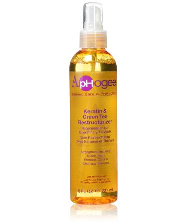 Aphogee Keratin and Green Tea Restructurizer, 8 Fl Oz 8 Fl Oz (Pack of 1)