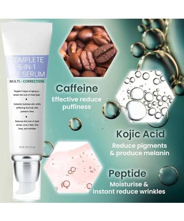 JUFKGBAR Advanced Collagen Eye Cream Flysmus Advanced Eye Cream Complete Collagen Eye Cream to Fight Fine Lines Wrinkles and Bags - Buy Online on GoSupps.com