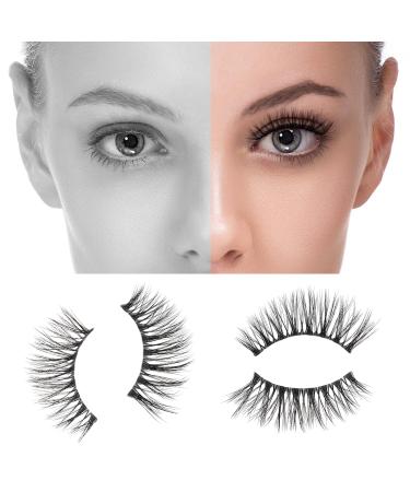 Dyafin 3D Eyelash Set - 4 Pairs of Natural Reusable Handmade Fake Lashes | Lightweight & Comfortable | Perfect for Any Look - Buy Online on GoSupps.com