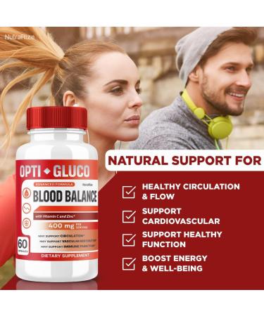 Opti Gluco Capsules - All-Natural Blood Sugar Support Supplement for Optimal Health | Advanced Formula | 60 Capsules Reviews - Buy Online on GoSupps.com