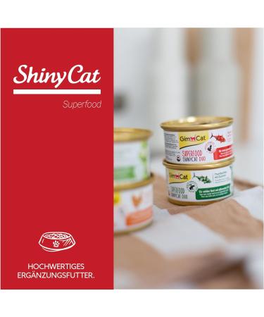 Gimcat Superfood Shinycat Duo Tuna & Tomatoes - Sugar-Free Cat Food for Adults (24 x 70g) - Premium Quality - Buy Online on GoSupps.com