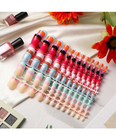 720 Pieces 30 Sets Short False Toe Nails - Bright Matte Solid Color Press On Toenails for Women & Girls - Buy Online on GoSupps.com